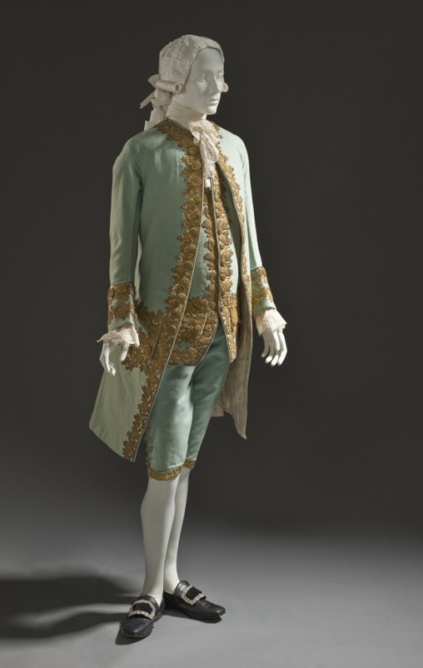 tabodesign:Man’s Suit, French, ca. 1760