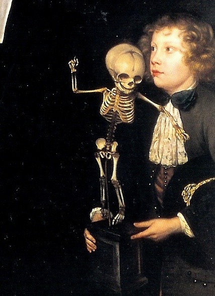 cauldronandcross:  The Anatomy Lesson of Dr Frederick Ruysch (detail) Jan van Neck 1683 