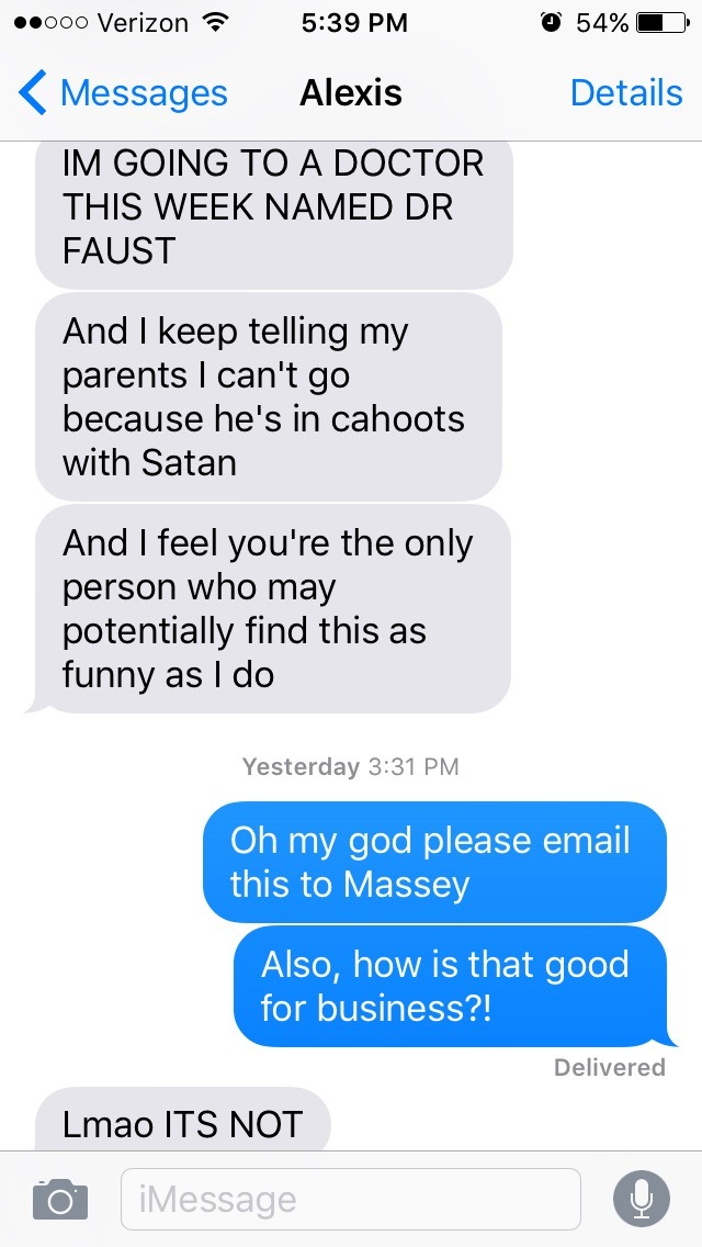 englishmajorhumor:Casual conversation between English majors.