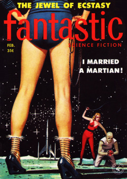 Scificovers:  Rogerwilkerson:  I Married A Martian!  Fantastic Science Fiction Magazine