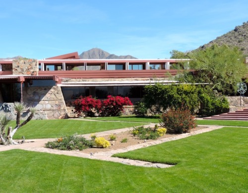 Taliesin West From the Garden, Scottsdale, Arizona, 2014.