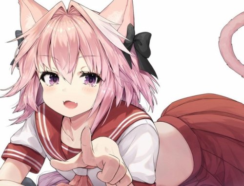 Cute Neko art :3