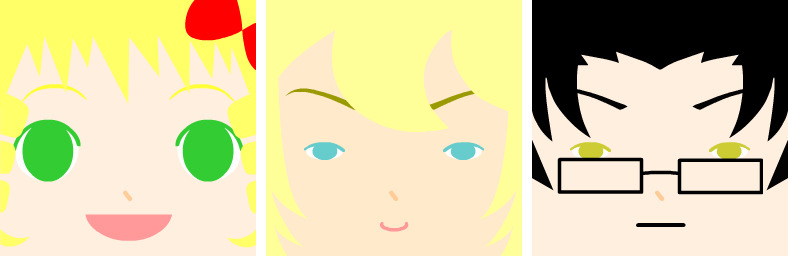 photosetlovers:  Square Face Icon Generator - Kuroshitsuji 