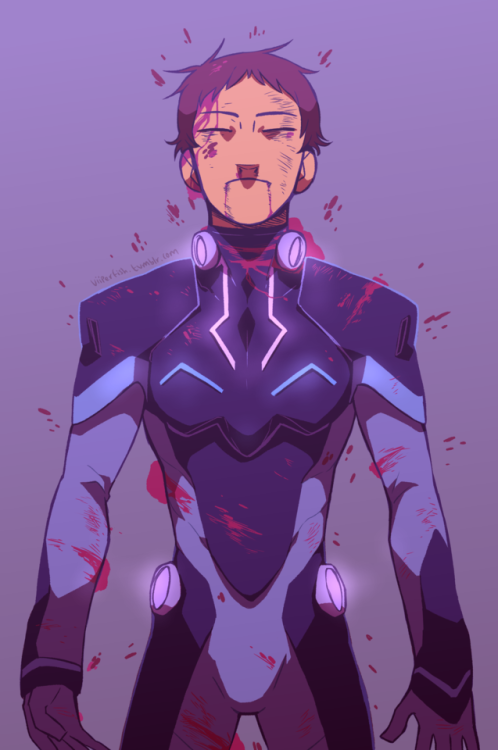 viiperfish:“His suit has the ability to create a virtual mindscape, reflecting its wearer’s greatest hopes and fears“I wanted to draw Lance wearing that Marmora suit hoho