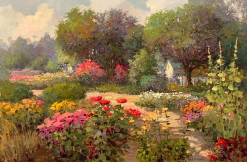 asylum-art-2: Warm Impressionism in Kent R. Wallis’ Paintings         &nbs