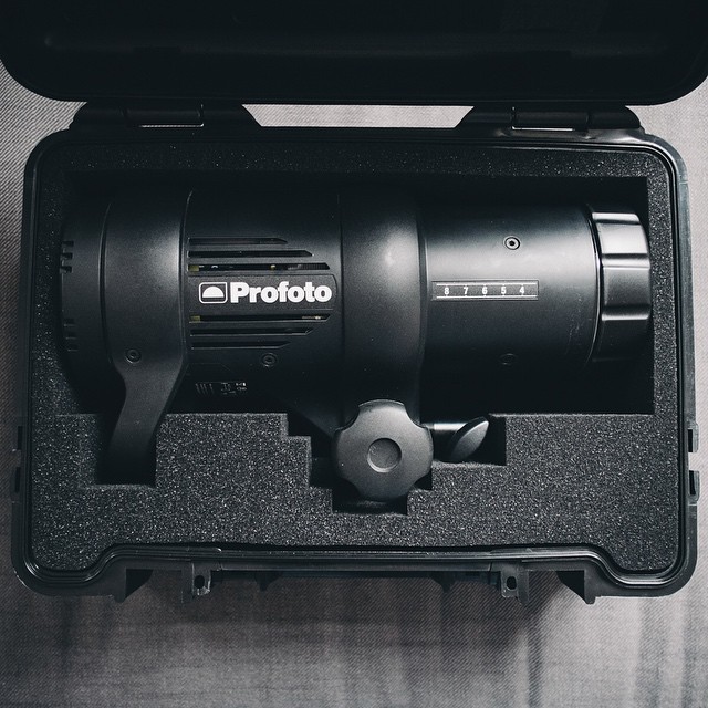 nulleinsfoto:  My #profoto #d1air fitting perfectly into a #b&amp;w #case #foam