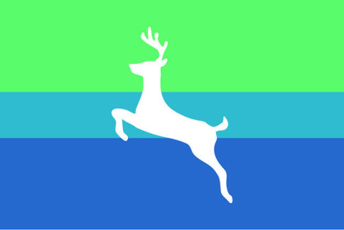 disasterbisexual:  Stag, Doe, and Tomcat Bisexual Flags!  Stag Bi Flag Green: being in tune wit