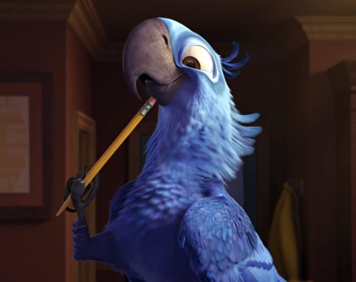 autisticcharactersofthedayposts:Today’s Autistic Character of the Day is Blu from Rio and Rio 