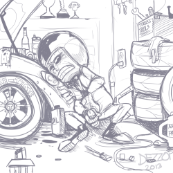 dezzoitastic:  Don’t you just hate it when you suddenly get horny while working on your car? Turbo©Disney 