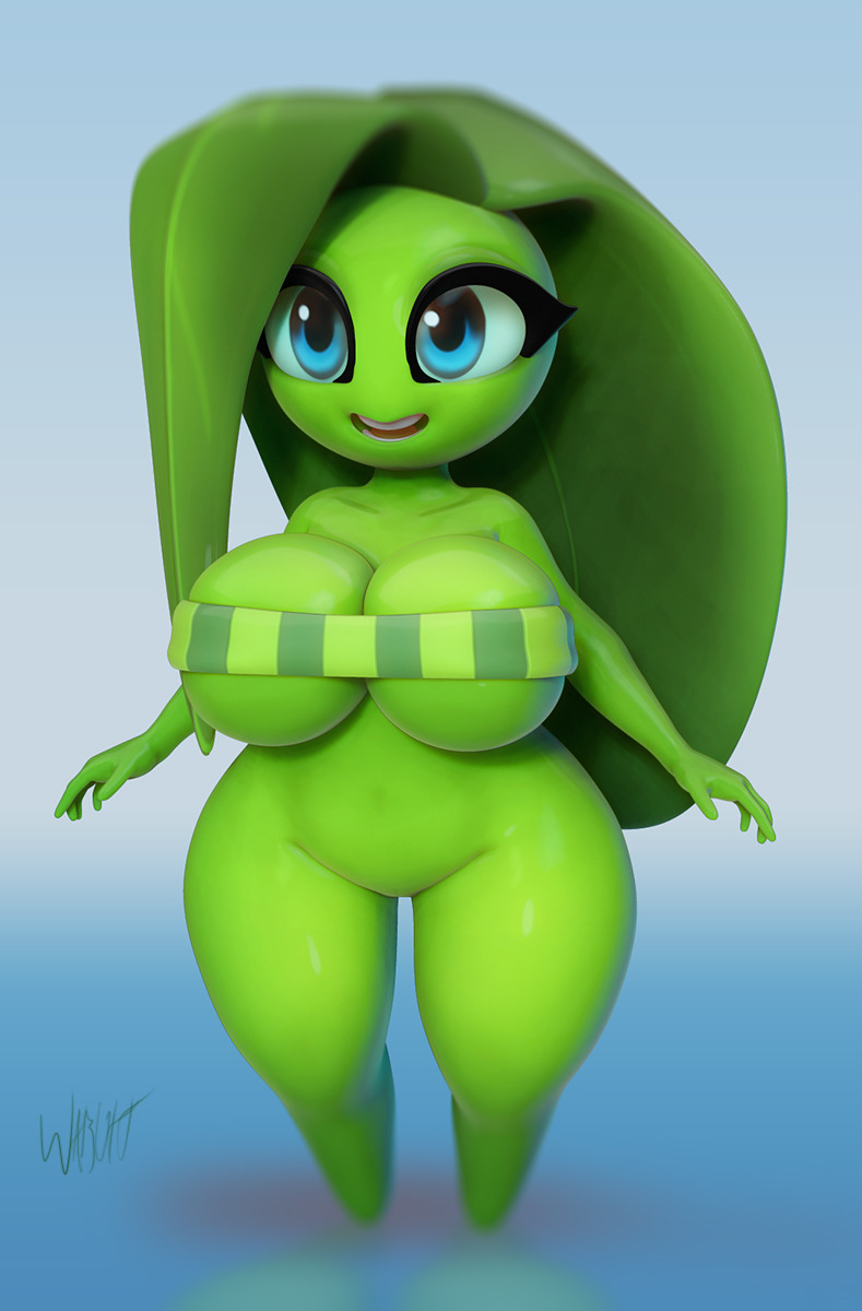 wabutt:  Prea for cool guy @plantpenetratorYou can turntable view it here: http://www.furaffinity.net/view/18119499/