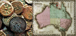 wakeupslaves:African Coins Found in Australia Thought to Be 1,000 Years Old: May Rewrite History 2013 05 21  From: STUFF      Australian scientist Ian McIntosh, currently Professor of Anthropology at Indiana University in the US, plans an expedition