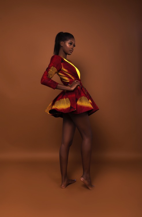 blackfashion: Sira x Guinean x NYC Model: @inmyafrica Designer: @mimmy.yeboah Photographer: @dfams 