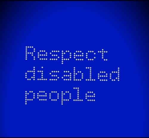 disabled-dionysus: [ID: nine images in white text on blue backgrounds. There is one statement on eac