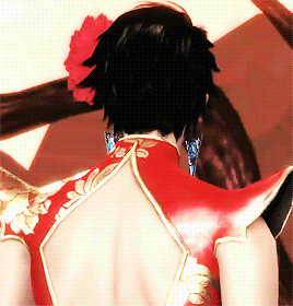 bayonettaton: Bayonetta wearing her chinese Qi Pao dress, requested by anon! Happy