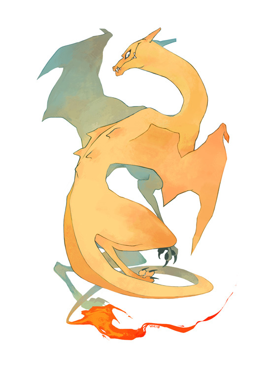 sticksandsharks:  big boy. big fire-type friend.  