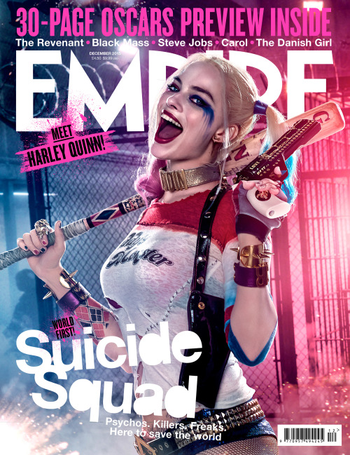 rhubarbes:Margot Robbie’s Harley Quinn via Empire