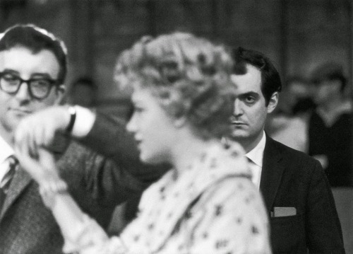 Stanley Kubrick, Peter Sellers et Shelley Winters  Lolita movie set