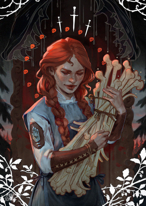 jannasophia: THE HARVEST“She is a peddler of bones, of things hidden and things that will neve