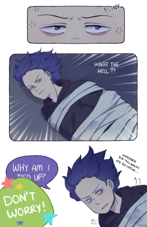 Inserting Shinsou into the Magical Deku AU where he always gets kidnapped or accidentally invol