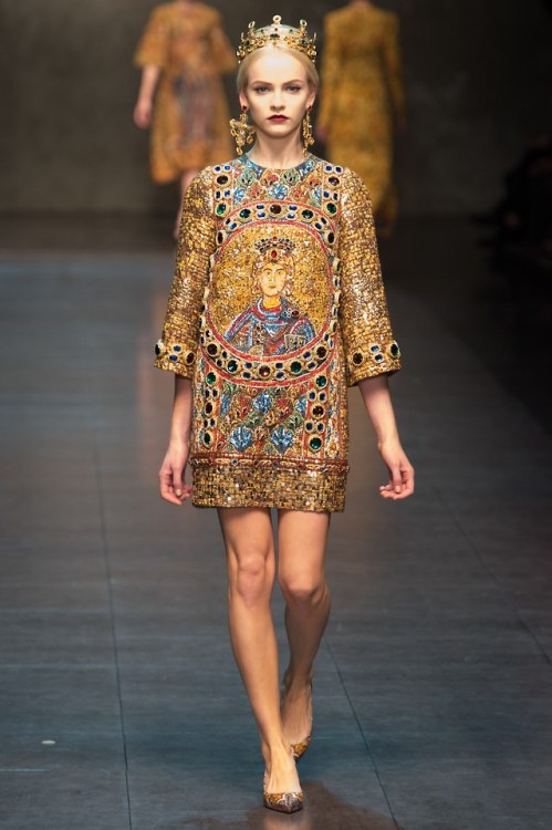sartorialadventure:Dolce and Gabbana, fall 2013 RTW (high-res photos; click to enlarge)
