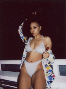 veryfilthyshit:  natalie chin Polaroid  photo by theinfamousjc IG: nataliechin