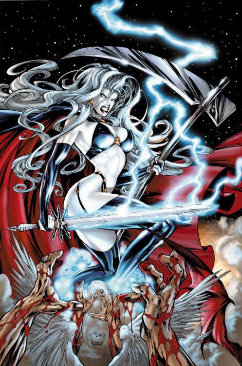 Sex nomalez:  Cosplay: Toni Darling as LADY DEATH. pictures