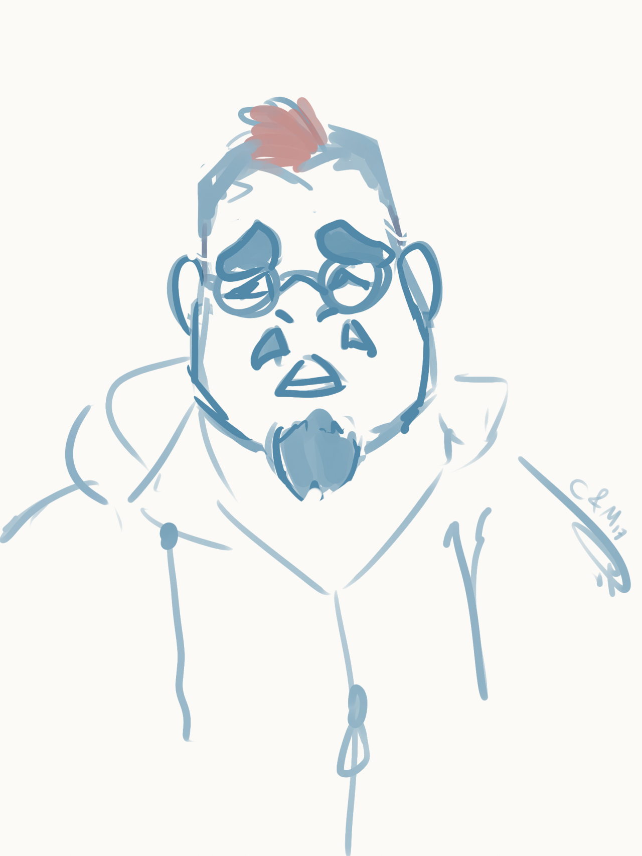 chocolate-beverage:       An idea for  a character named Rufus who summons demons