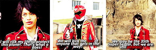 jaysonblaze: captainozawa:  Captain Marvelous + Quotes  Gokaiger was amazing.Its a shame megaforce f