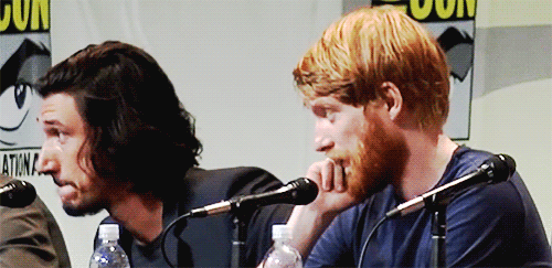 domhnall-tonal:What was your reaction when you found out you were going to be in Star Wars?