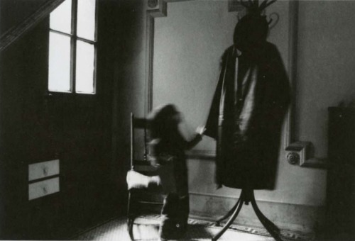 8bitbowtie: art-fart: wideawakeparalyzed: arpeggia: Duane Michals - The Bogeyman, 1973 | More posts 