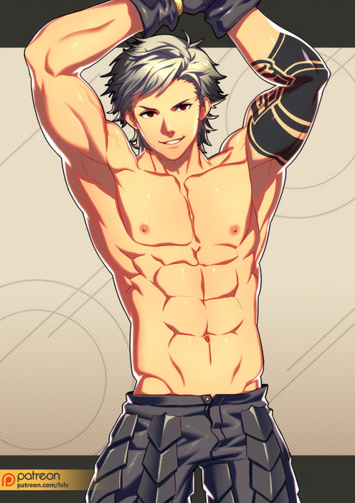lvlv-istaken:    Eve from Nier:Automata!He is actually a little difficult to catch…I tried my best to do him more lovely…!He is a machine and seemed don’t have a penis in the original story,and I made up one for him XD.BTW we will have Angra/FGO
