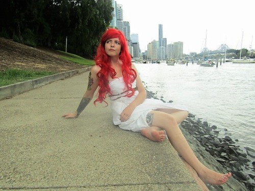 Happy new year everyone! Heres some photos of my Ariel cosplay I did yesterday! All photo’s are edit