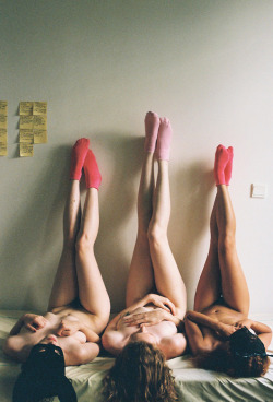 Lobbiaz:  Pink Socks New Serie On Lobbiaz.com/Live With Oriana, Sonya And Adèle