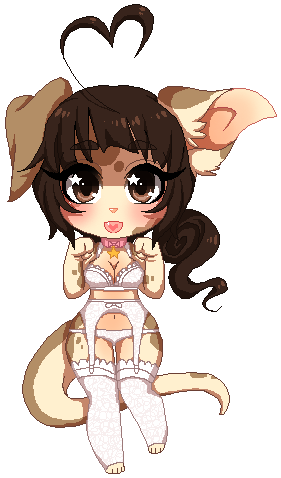 lolwhathappened:Pixel chibi for Artypanda on FA OvOCheck my Commission Info for availabilityWant