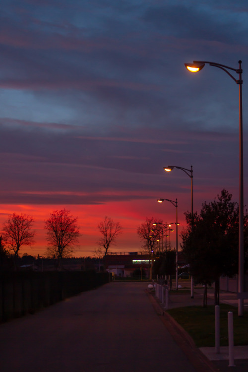  Tournefeuille, heure bleue orangeTournefeuille, orange blue hour by sir20 for feuilletourne-sir20