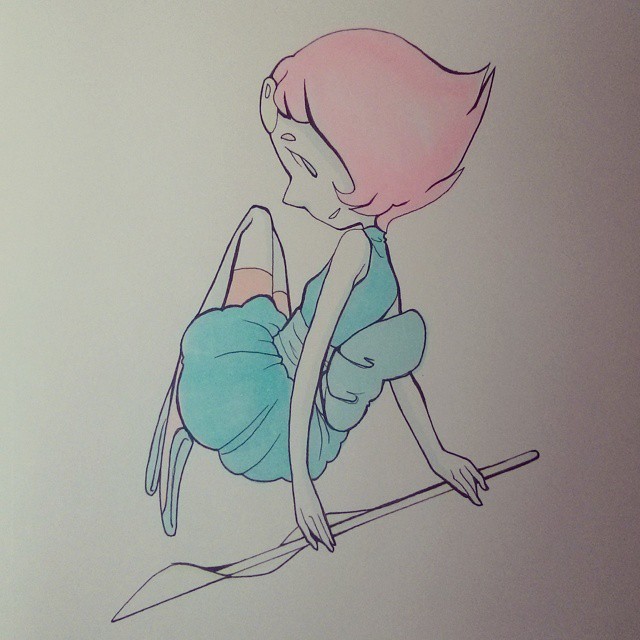 abynyior:  I wanted to do some pastel coloring. #pearl seemed like the best to do