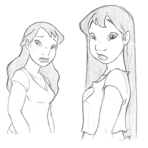 jackfreak1994:  Inspired by the many complaints i’ve received of older Lilo’s resemblance to Nani.  <3 <3 <3