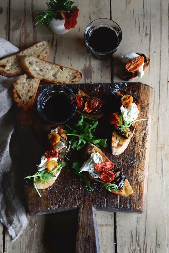 intensefoodcravings: Roman Holiday Bruschetta... - Immaculate & Impeccable