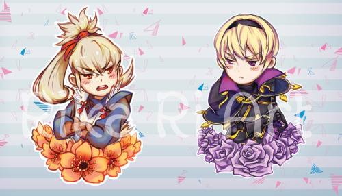 So hey! Gonna make FE acrylic charms of these two! (hopefully they get here by AX&hellip; HOPEFULLY 