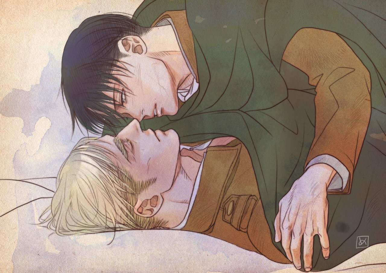 tsukareta-levi - Art by め り-★ * Posted with written permission*. 