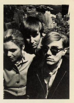 onlyediesedgwick: The artist (Andy Warhol)