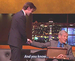 peachouille:  Ian McKellen and Matt Smith on The Jonathan Ross Show (x) 