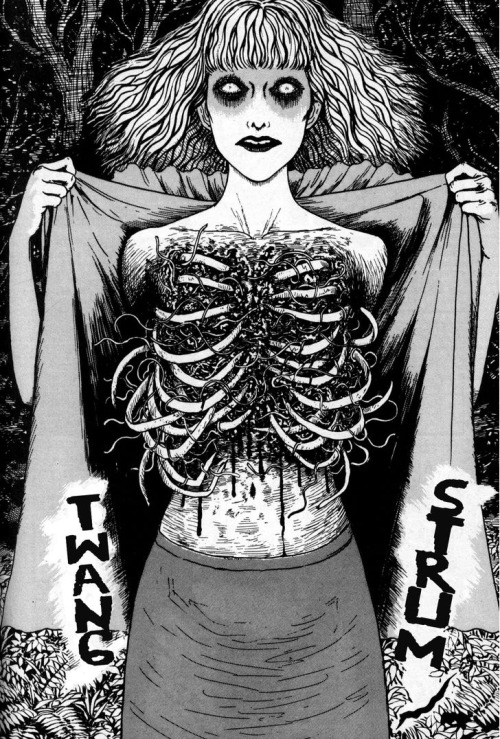 horrorshutin:Ribs Woman - Junji Ito