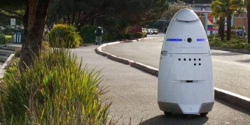 fuckyeahcyber-punk:Microsoft recently installed a fleet of 5-feet-tall, 300-pound robots to protect 