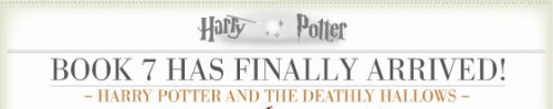 lumos5001:booksandhotchocolate:Harry Potter and the Deathly Hallows was released seven years ago - J