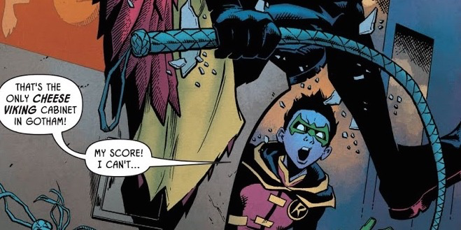 nightwingthebooty:You guys liked my “images from Batman comics that live rent free in my head” post so here’s some images of Damian that live rent free in my head:Damian saving Dick from the Heretic and sacrificing himselfDamian just wanting to