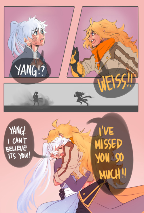 skiretehfox:  skiretehfox:  Alternate reunion, they trash Raven’s base. [Patreon] [Commissions]  guess what’s like, 50% canon lmfao 