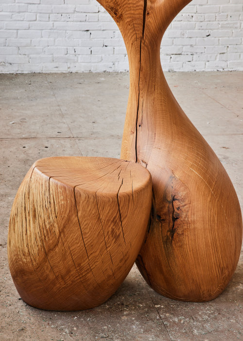 Aaron Porit, ‘Big Woods Arm-Stool’