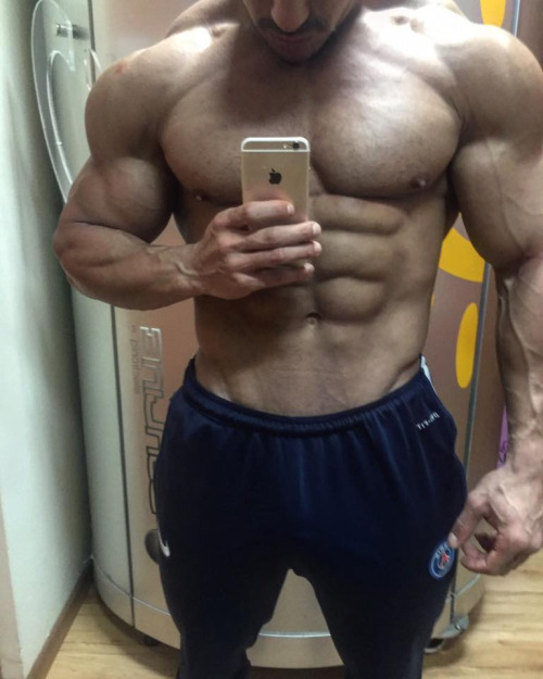 serbian-muscle-men:  Bulgarian bodybuilder GeorgiMore of his photos here-> http://serbian-muscle-men.tumblr.com/search/georgi