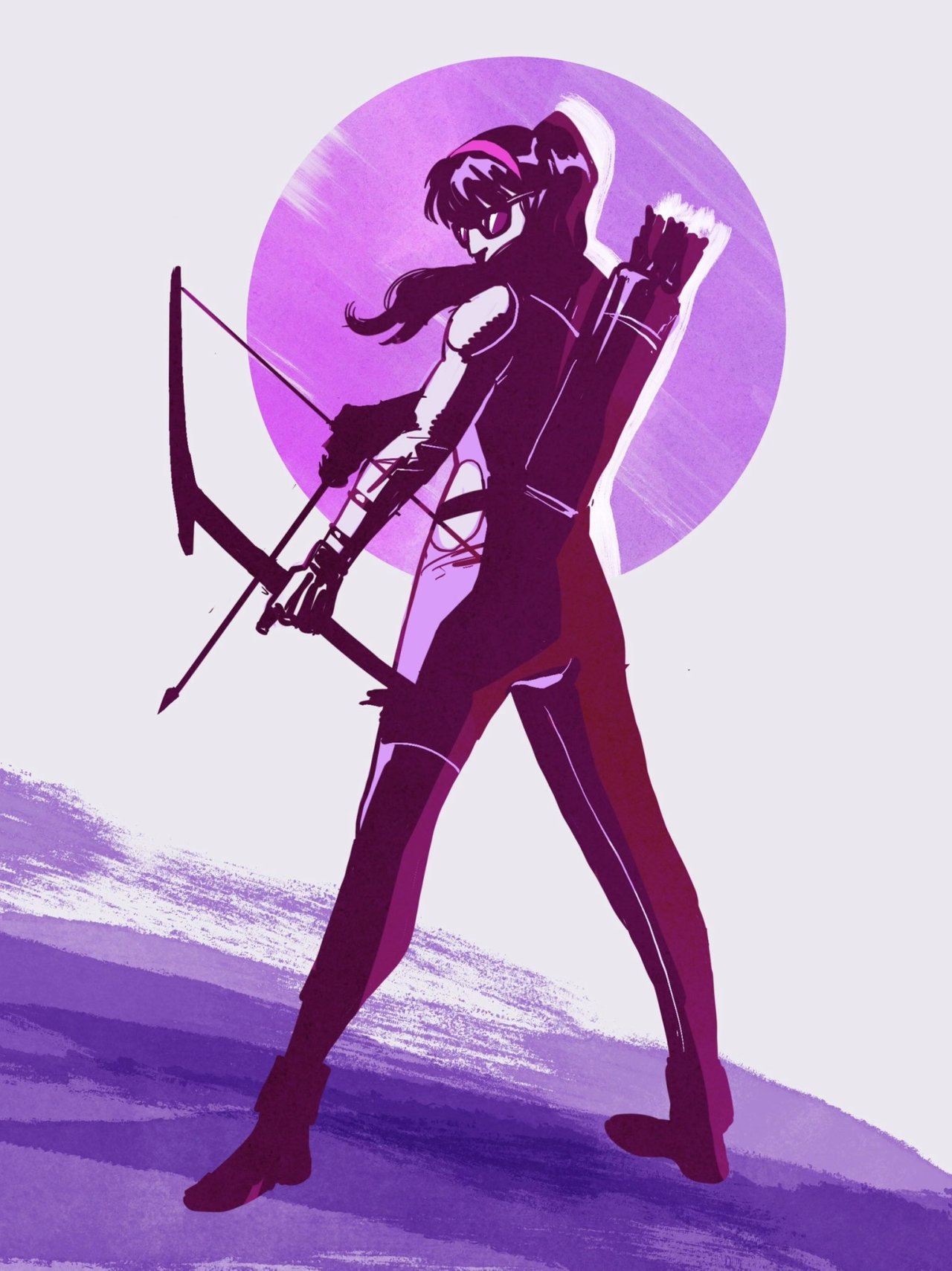 HAWKEYE - Kate Bishop Art by TIM TSANG